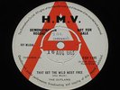 THE OUTLAWS(Blackmore) THAT SET THE WILD WEST FREE 1963 RGM HMV POP1195 DEMO EX