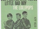 LOLLIPOPS Don't Matter What You Do DANISH GARAGE rare Denmark 45 freakbeat HEAR