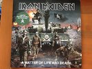 IRON MAIDEN A MATTER OF LIFE AND DEATH 2 X LP GATEFOLD PICTURE DISC EX