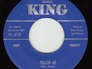 TITUS TURNER & GROUP - King 5129 - Follow Me / Way Down Yonder - '58 DOO-WOP VG+