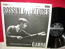 SXL 2266 ED2 WBG STEREO UK ROSSINI OVERTURES LSO GAMBA NM