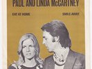 BEATLES / PAUL McCARTNEY & LINDA Eat At Home RARE Sweden 45 STUNNING swedish ps