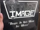 RARE SEALED LP  - GRAVEN IMAGE PEOPLE IN HELL WANT ICE WATER ORIGINAL 1984 METAL