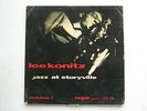 LEE KONITZ AND RONNIE BALL - UK JAZZ AT STORYVILLE. 10 INCH JAZZ LP 1ST PRESS