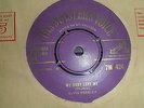 ELVIS PRESLEY :MY BABY LEFT ME :GOLD HMV 7M 424: UK 1ST PRESS: RARE: VG