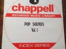 Pop Sounds Vol.1 Chappell CIS 5047 Killer Library LP Breaks Beats Samples Fuzz.