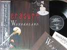Ex+ ERASURE Wonderland JAPAN LP w/OBI+2 INSERTS P-13256 Depeche Mode