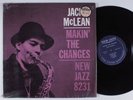 JACKIE MCLEAN Makin' The Changes NEW JAZZ LP VG+ SHRINK