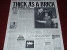 JETHRO TULL Thick As A Brick LP 1972 CHRYSALIS 1st Press AWESOME