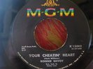 RONNIE SAVOY JUNGLE LOVE CALL/YOUR CHEATIN' HEART 45 POPCORN NORTHERN SOUL