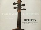 J. S. BACH: Two Violin Concertos - Heifetz/Wallenstein (US RCA LM-1818 / Mono)