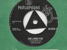 THE BEATLES     SOUTH AFRICA   45  SHE LOVES YOU