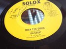 Too Sweet Mick The Quick 45 Modern Soul Funk Disco / Boogie Signed 
