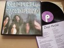 DEEP PURPLE MACHINE HEAD LP 1972 PURPLE.A1U/B1U+POSTER+LAMINATED GATEFOLD COVER