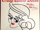 MISS BETTE DAVIS - AUTOGRAPHED - SIGNED - PRACTICALLY MINT LP