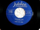 BOOBIS AND BOBBY THE LOVIN TREE VG JUBILEE PLAYS FINE LOVE FEVER  ROCKABILLY 45