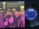 ROLLING STONES Street Fighting Man Denmark Riot PS RARE & Superb 45