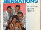 THE SENSATIONS Let Me In / Music Music Music LP on ARGO orig. 1st US press VG++