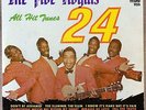 THE FIVE ROYALS 24 All Hit Tunes LP on KING #955 orig. '60s US pressing