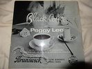 peggy lee black coffee brunswick VG+++ original mono super rare LA8629