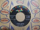 STEVE ALAIMO MOD / SKA 45 I DON'T KNOW (ABC STOCK ISSUE +COMPANY SLEEVE) EX