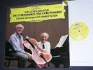 BRAHMS the cello sonatas SERKIN ROSTROPOVICH dg digital lp mint-