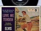 EP 1956 Elvis Presley LOVE ME TENDER +3 RCA s2 TOP OPEN EPA 4006 Lines /TRI   EX
