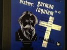 BRAHMS: German Requiem, Op. 45 1951 COLUMBIA MASTERWORKS Box Set SL-157 2 LP NM