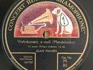 Manén. Mendelssohn (Violin concerto). CRG M 80-2 (3). EX+, scrs