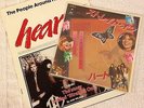 Heart Ann Nancy Wilson Straight On Japan PS 45 record and Fan Club Newsletter