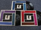 ELMER BERNSTEIN The Man With Golden Arm 1956 E.P x 3 Decca SAUL BASS art S/Track