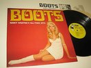 NANCY SINATRA LP BOOTS ALL TIME HITS RHINO REC. 1986 TOP CONDITION 