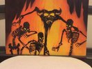 samhain november coming fire misfits danzig Necros Rare orange vinyl /500