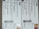 2 Tickets for Albert Hall to see The Seekers on Mon 2 June face value £110