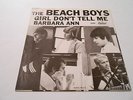 M- THE BEACH BOYS BARBARA ANN SLEEVE,AND 9 JUKE BOX STRIPS [VINYL 45 PIC  NO 45]