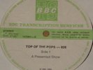 THE JAM SELECTOR SECRET AFFAIR DAVID BOWIE   BBC TOP POPS TRANS DISC 822 LP 1980