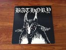 Bathory - Bathory - Black Mark First Press - White Goat 1984