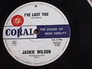 JACKIE WILSON - I've Lost You - Those Heartaches - Northern Soul on Oz CORAL