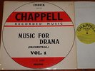 JOHN BARRY   MUSIC FOR DRAMA 1   CHAPPELL CIS 5008   MONO UK LIBRARY LP