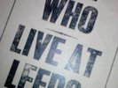 Who Live at Leeds.  Rare BLACK lable vinyl LP early pressing. Track 2406 001.