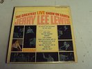 JERRY LEE LEWIS - GREATEST LIVE SHOW ON EARTH - RARE STEREO SMASH RECORD 1964