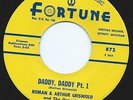 Roman & Arthur Griswold BLUES 45 Daddy, Daddy Pt. 1, 2  FORTUNE 872 Listen