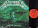 METALLICA ride the lightning RARE FRENCH ORIGINAL BERNETT SB 18026 INSERT LP