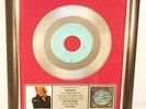 Kim Wilde, It's Here, Platin Record, Schallplatte, Award, gold
