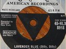 SAMMY TURNER   LAVENDER BLUE b/w SWEET ANNIE LAURIE   UK TRI LONDON 7