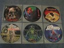 6 x Picture LP´s  SLAYER, Megadeth, Iron Maiden, Rainbow, Sodom, Sanctuary