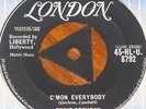 EDDIE COCHRAN   C'MON EVERYBODY b/w DON'T EVER LET ME   UK TRI LONDON 7