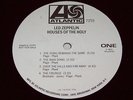 RARE LED ZEPPELIN SAMPLE WHITE LABEL PROMO HOUSES OF THE HOLY