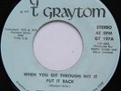 Rare Funk Breaks 45 - City Council LTD - When You Git Through Wit It - GRAYTOM