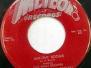 ELMO JAMES BROOM DUSTERS 45 Sax-ony Boogie METEOR Blues SAX MAN BROWN #T99